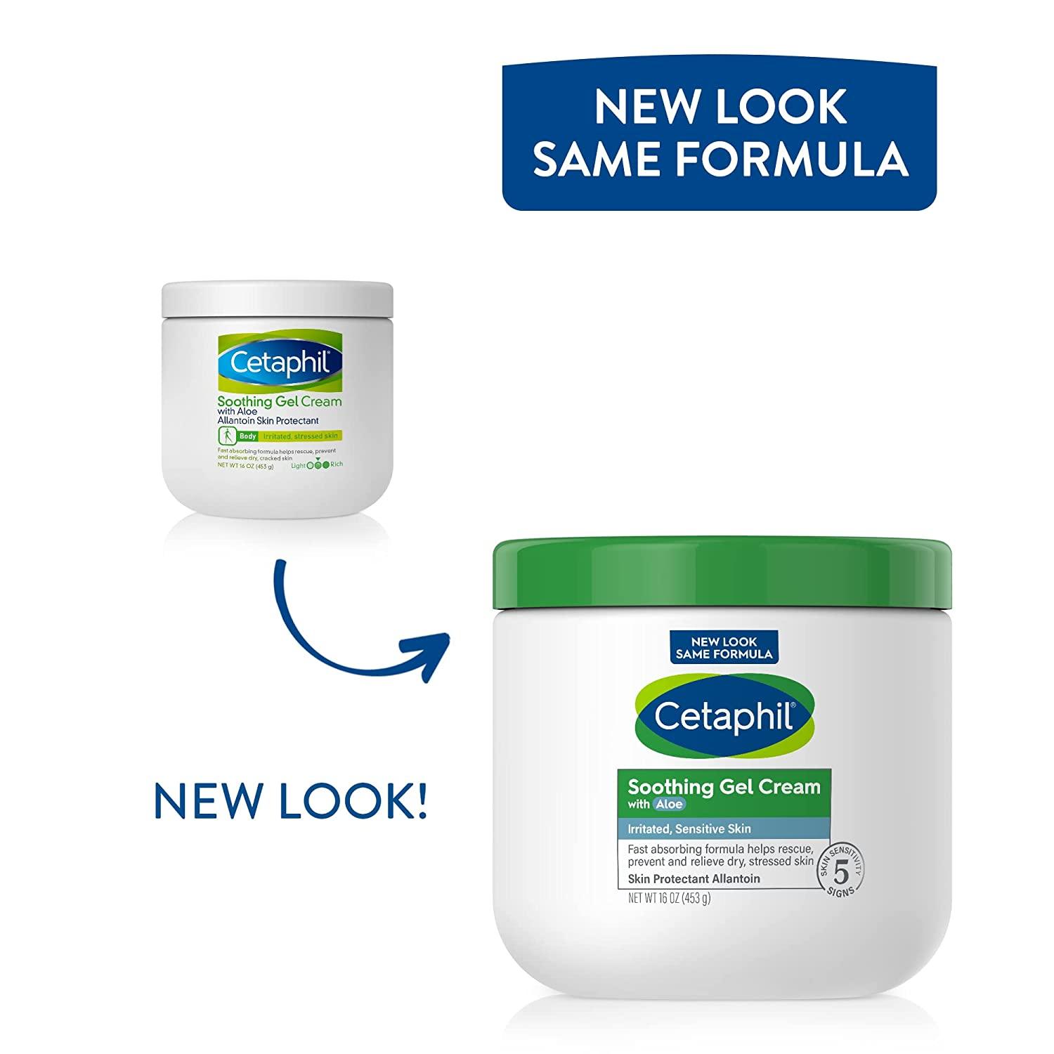 Cetaphil Soothing Gel Cream with Aloe Medium Fragrance