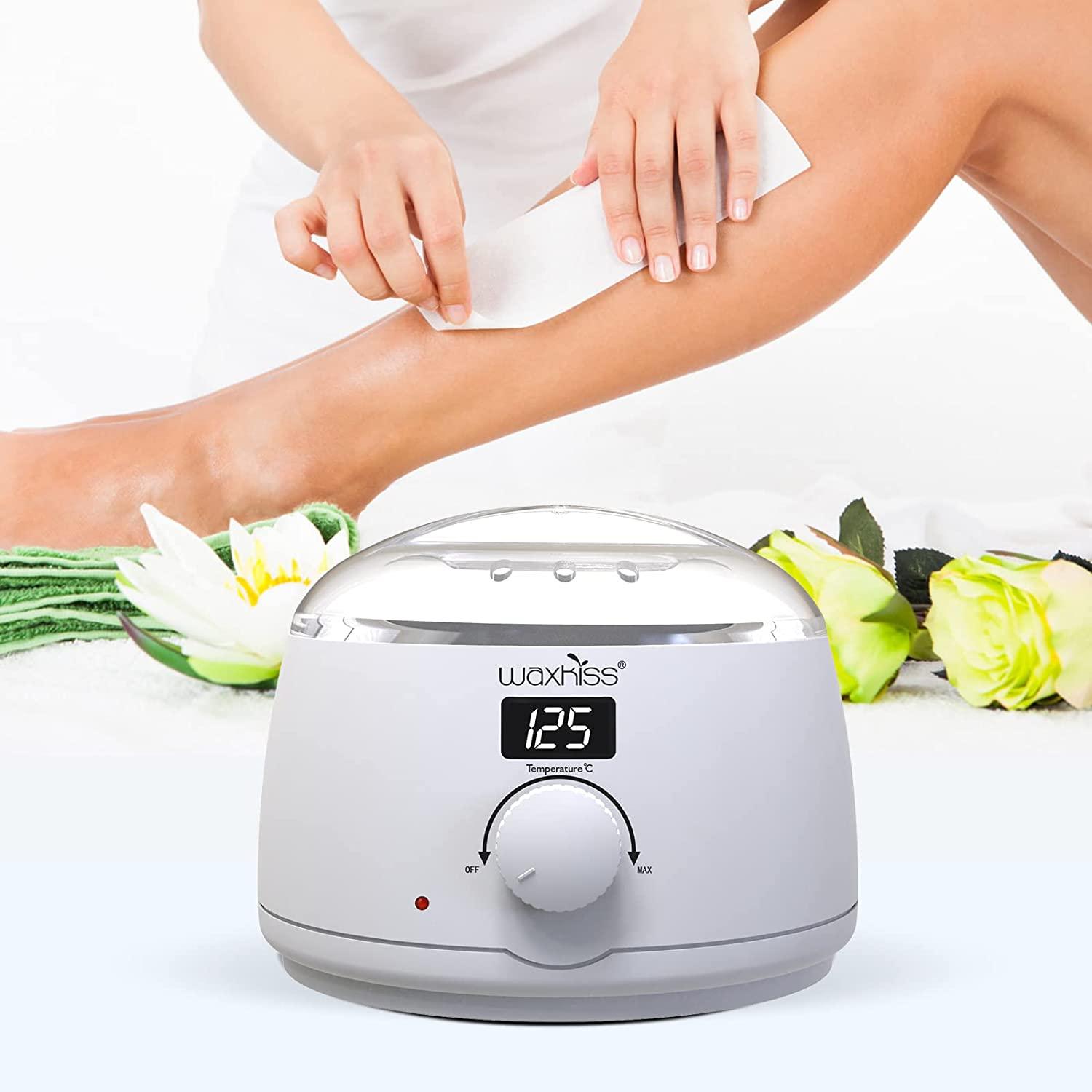 Wax Warmer, Portable Electric Hot Wax Warmer for Hair Removal with See