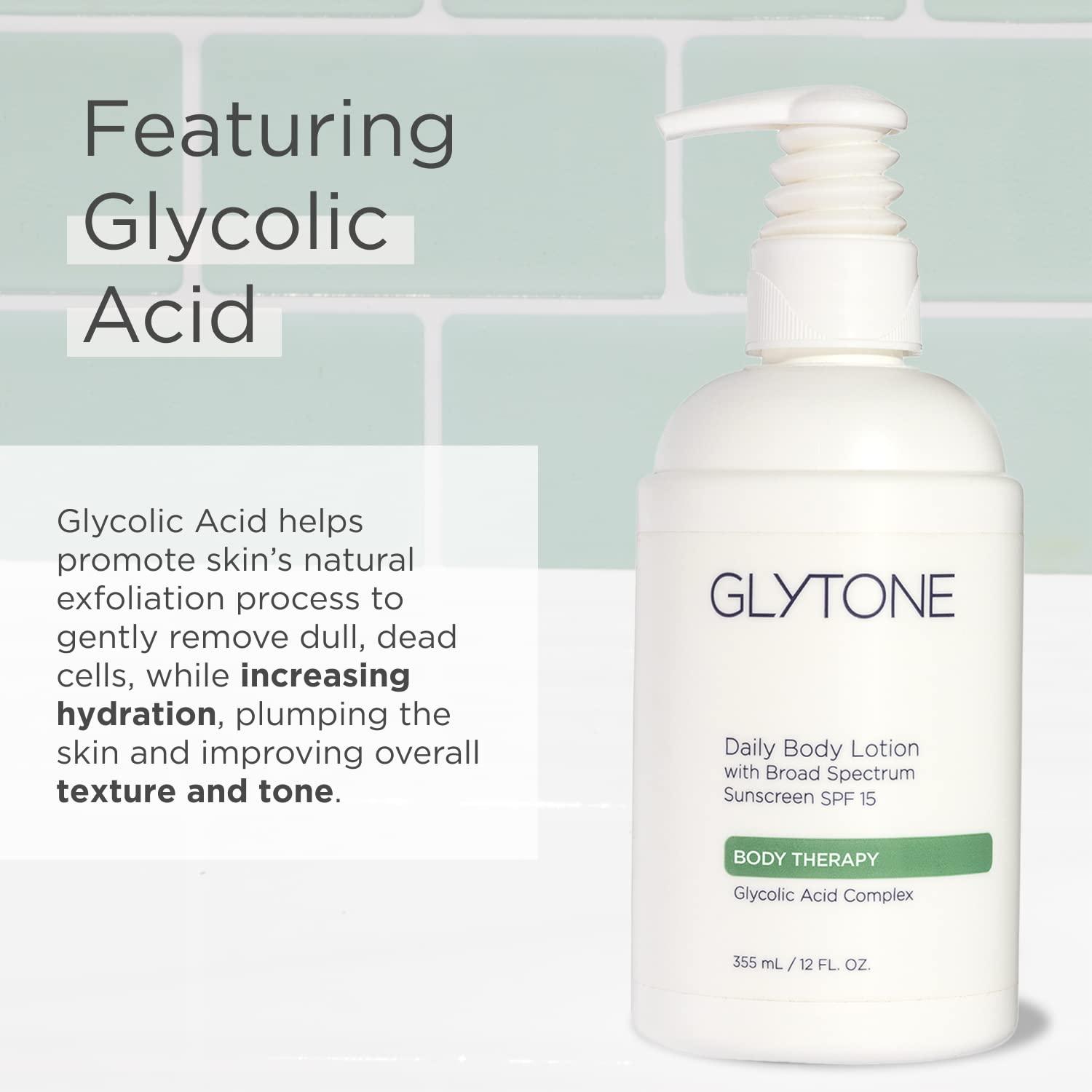 Glytone Daily Body Lotion Broad Spectrum SPF 15 With Glycolic Acid
