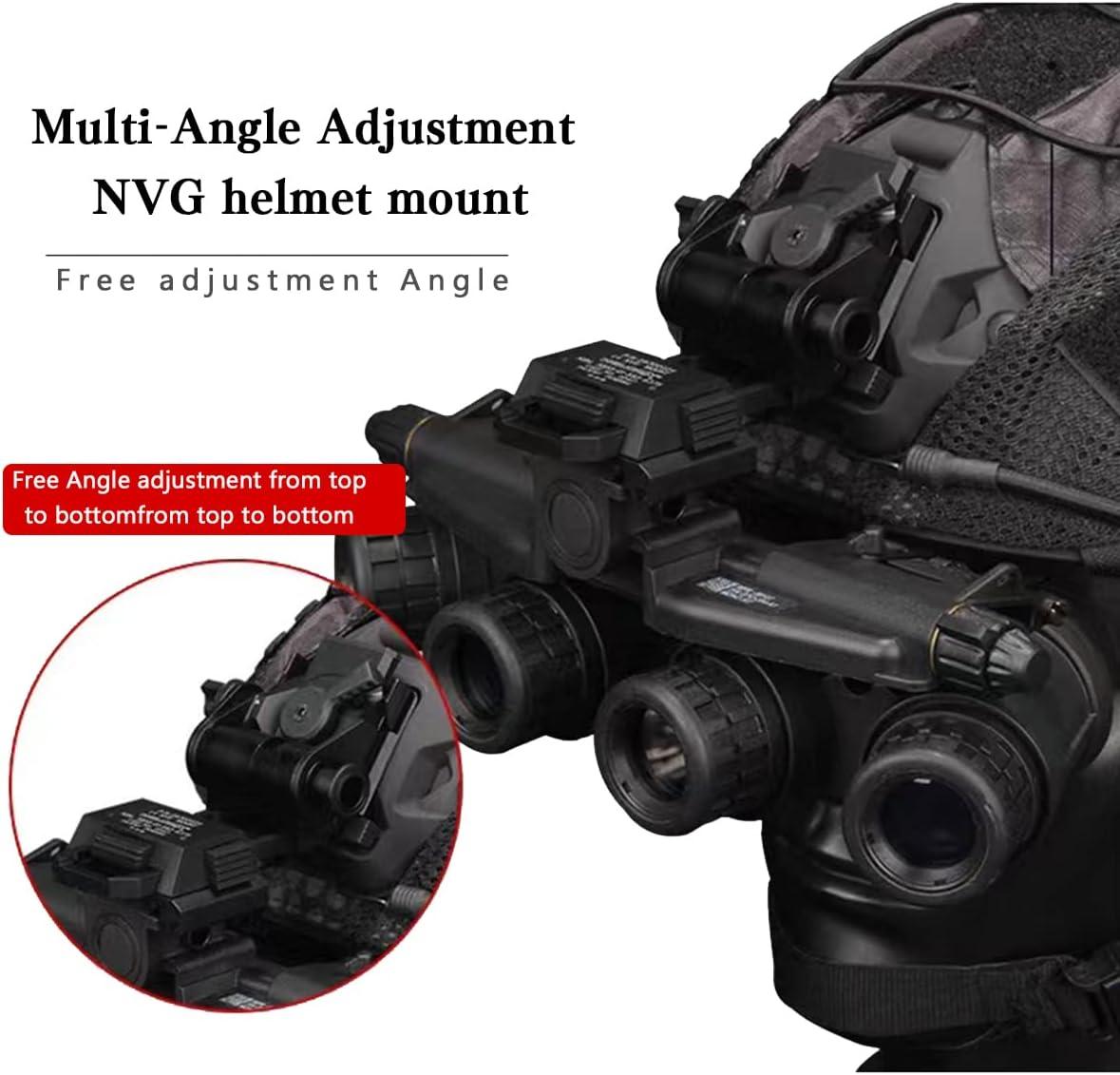 Night Vision Goggles Helmet Mount L4G24 Rhino Mount for Tactical Helmets Adjustable Aluminum