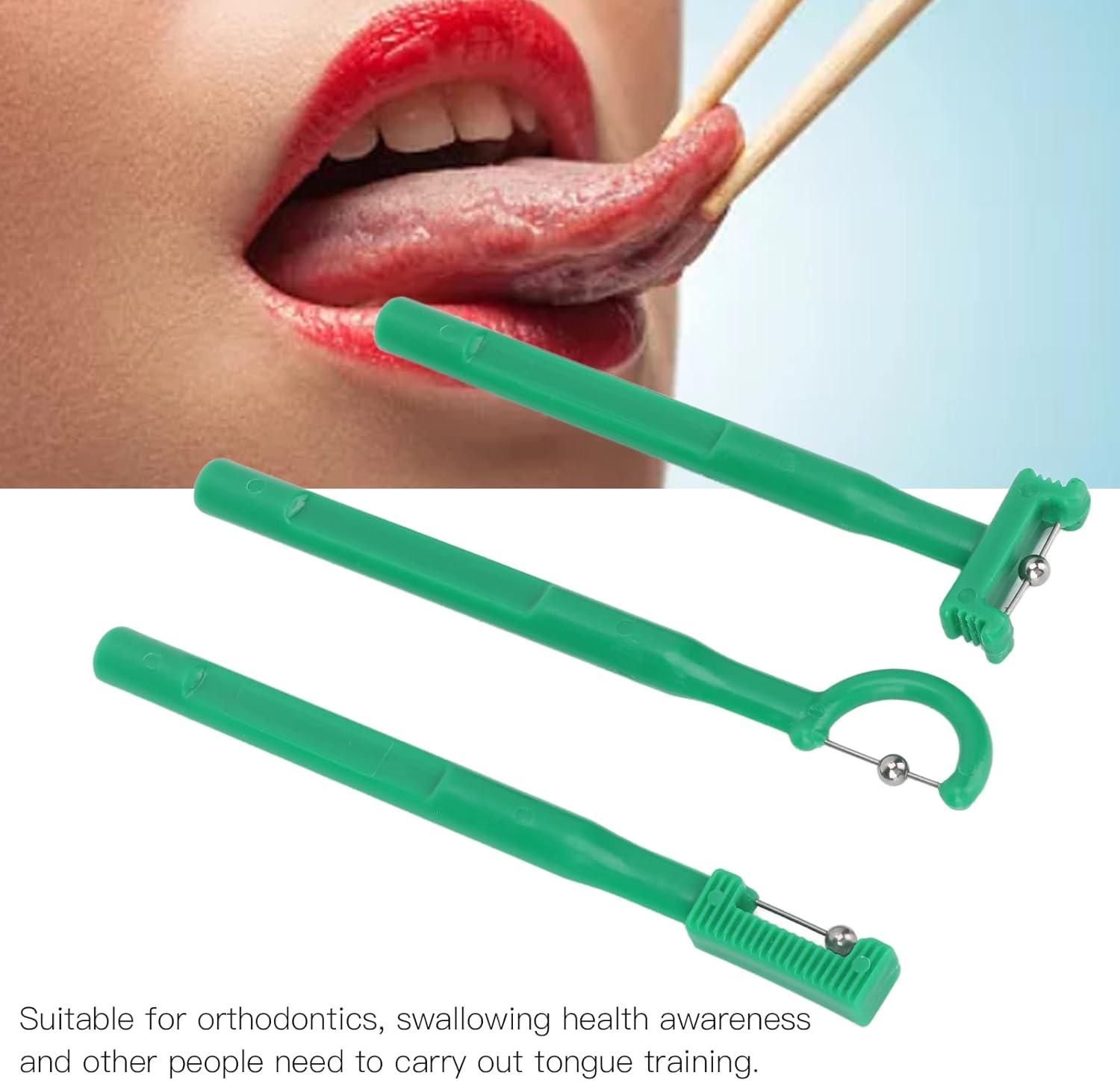 Enhance Oral Muscle Strength with Tongue Tip Exercise Set - 3 Pack for ...