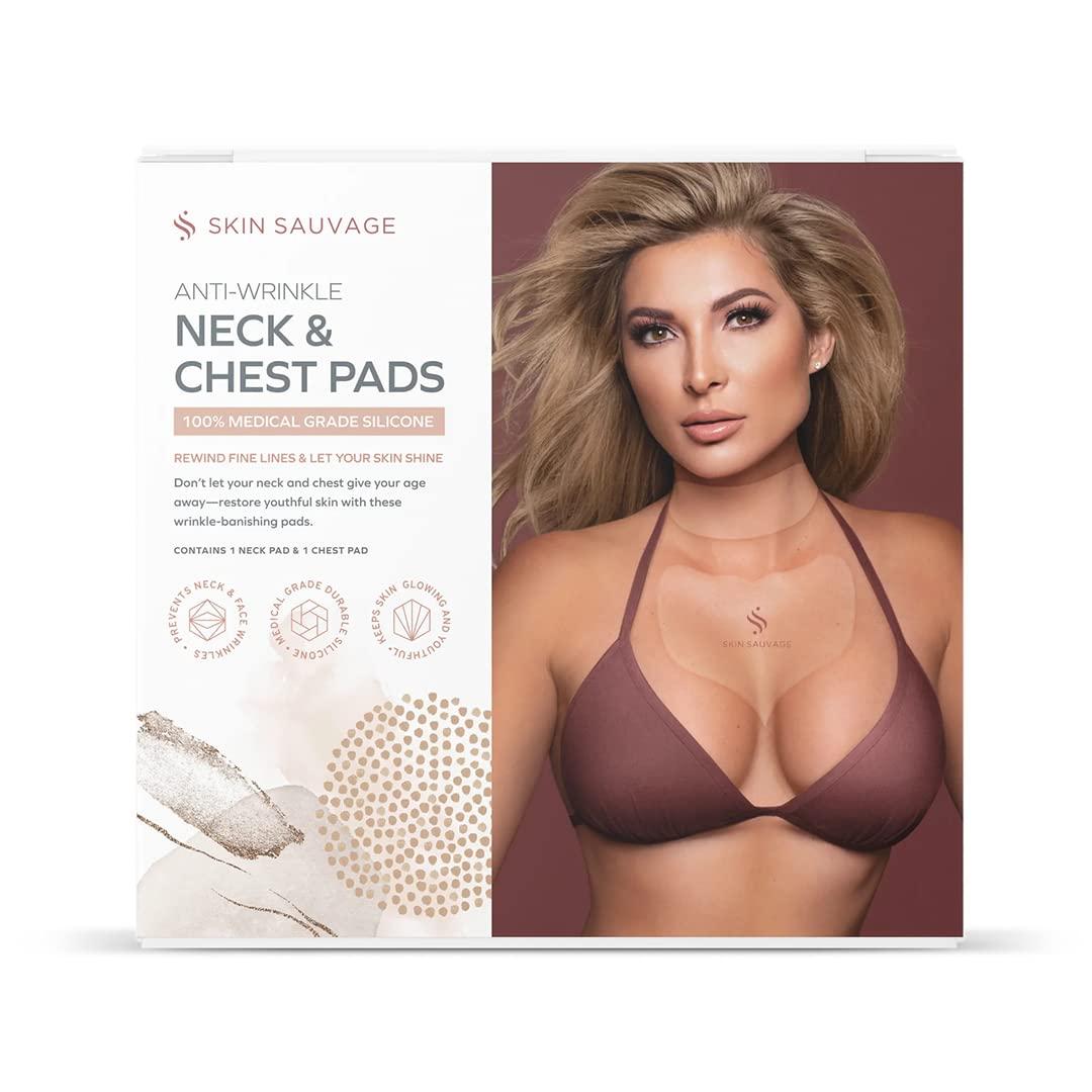 Neck and Chest Wrinkle Patches - Anti-Aging Skin Firming Lift to Moisturize  Fine Lines & Sagging Prevention - Skin-Safe Silicone Skin Care pads - Reusable  Overnight Smoother for Neck & Cleavage Decolletage