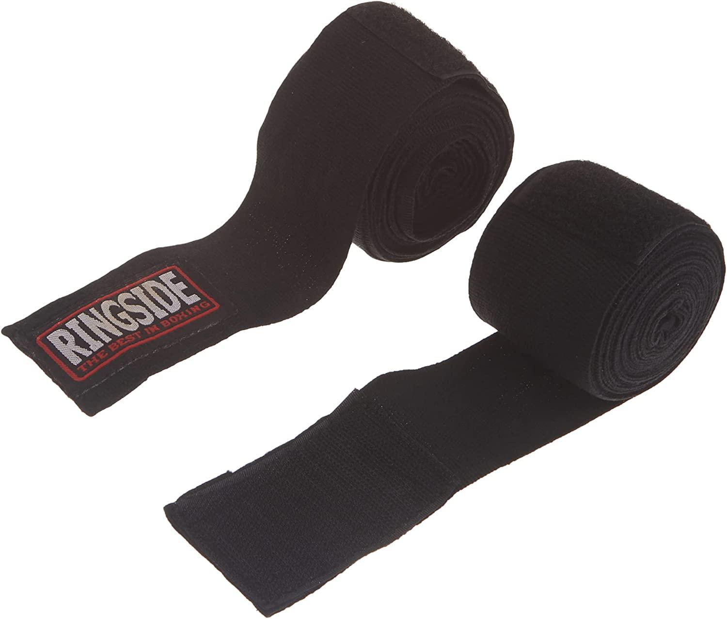 Ringside Mexican Style Boxing Hand Wraps (Pair) Black