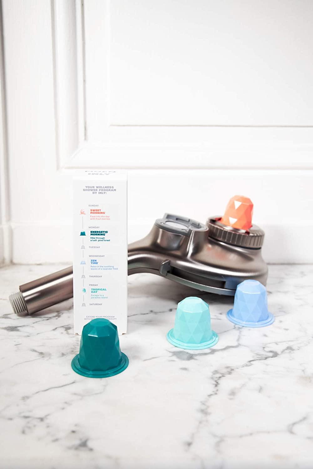 Moen INC20804 INLY Aromatherapy Shower Capsule 5Pack, Zen Time