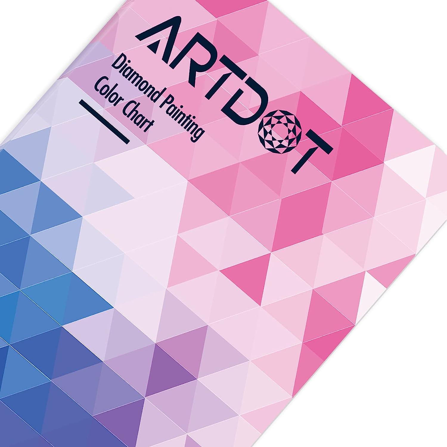 ARTDOT Color Card for Diamond Painting Kits 5D Diamond Art