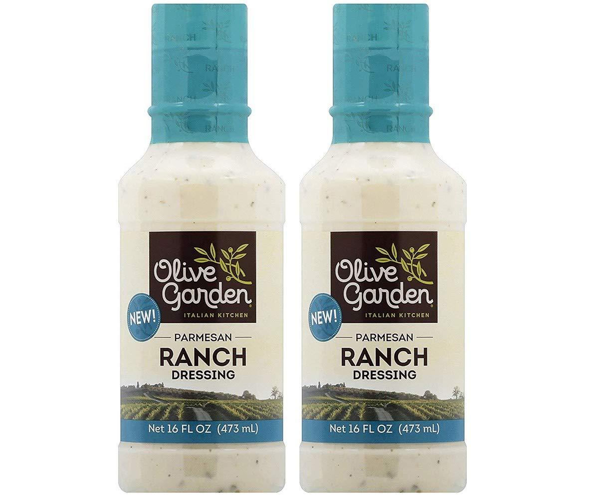 Olive Garden Parmesan Ranch Dressing 473mL, 2 Bottles 16 Fl Oz (Pack of 2)