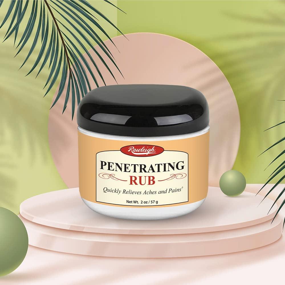 Rawleigh Rub 2 oz Balm for Back, Knee & Sciatica Pain