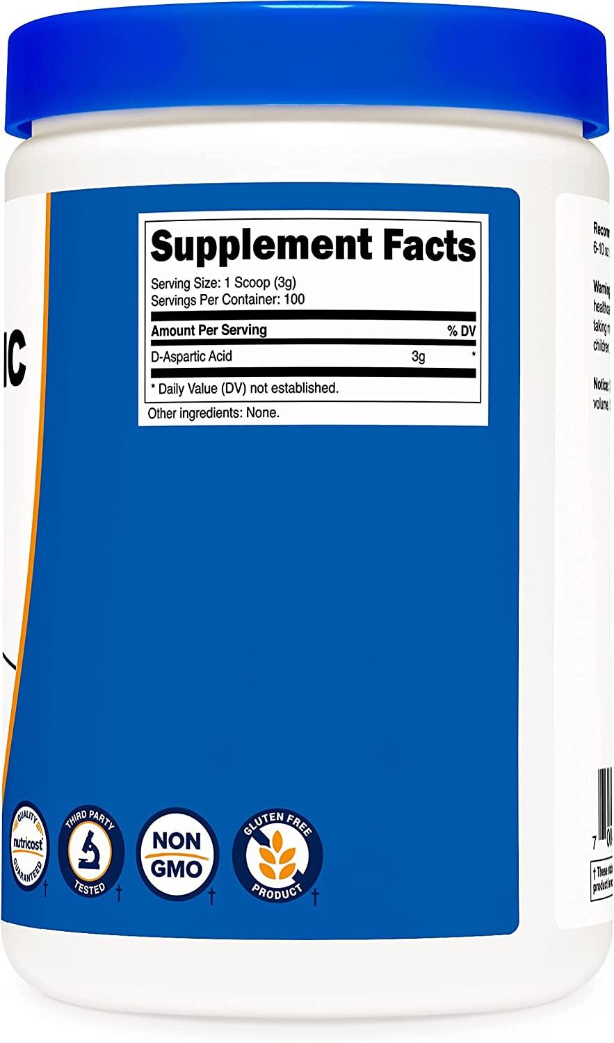 D-ASPARTIC ACID DAA PURE LEAN NUTRITION TESTOSTERONE BOOSTER - Foto 6