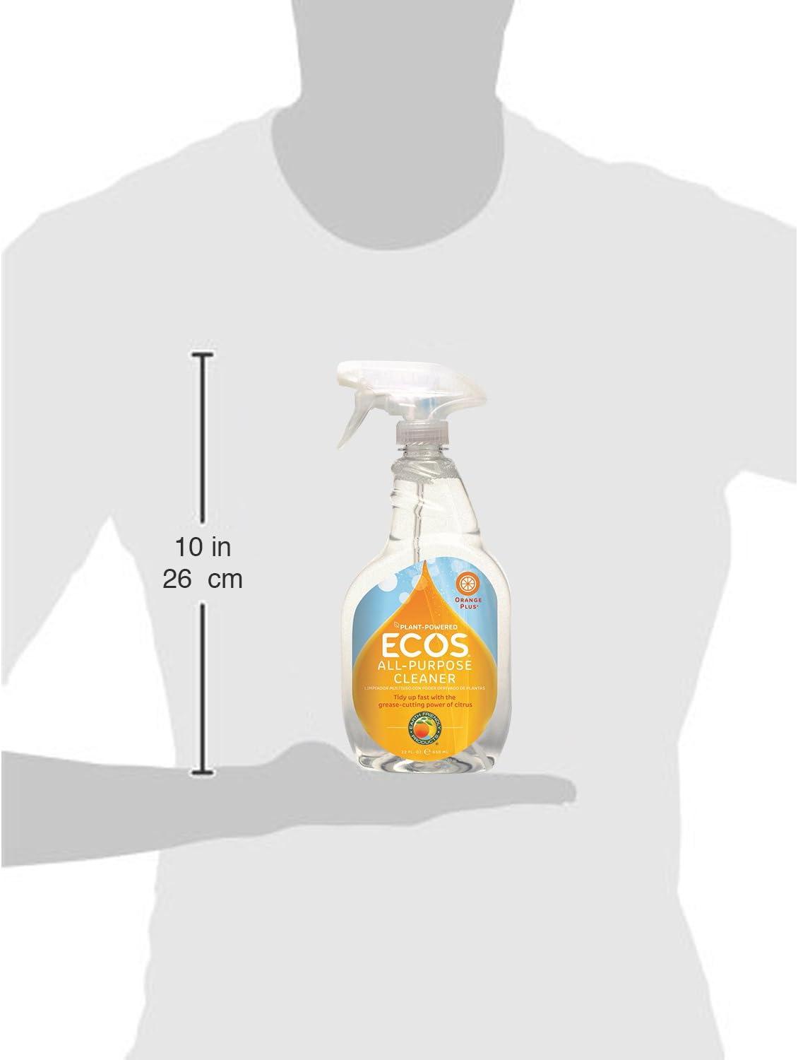 ECOS All Purpose Cleaner Orange 22oz Bottle by Earth Friendly Products