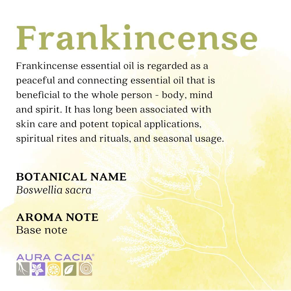 Aura Cacia Organic Frankincense Essential Oil 0.25 fl. oz.