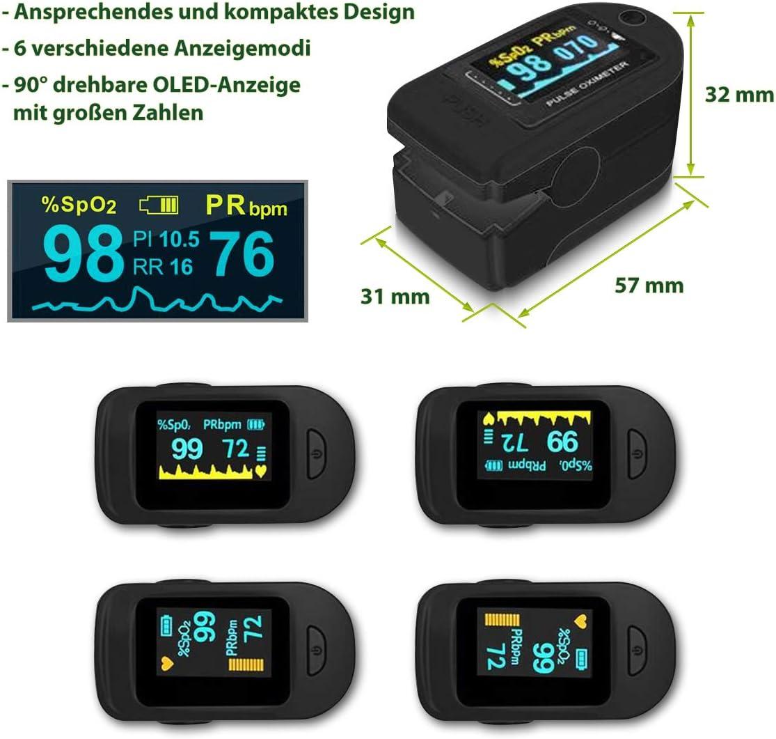 NAUC Finger Pulse Oximeter Blood Pressure Monitor Accurate