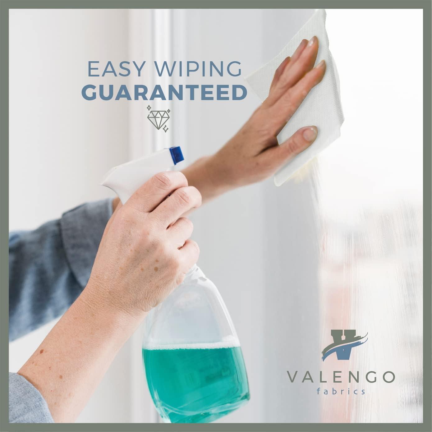 VALENGO 100 Cotton Lint Free Cleaning Rags Soft Tshirt Cloth for