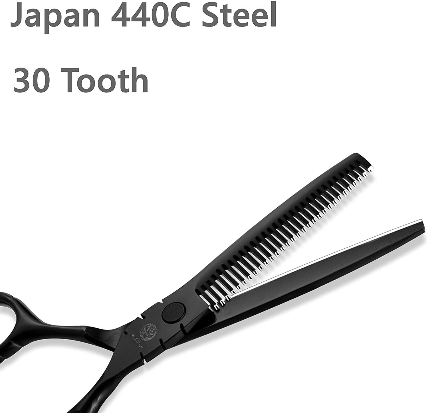 Purple Dragon Professional Japan 440C Hair Salon Cutting Shear and