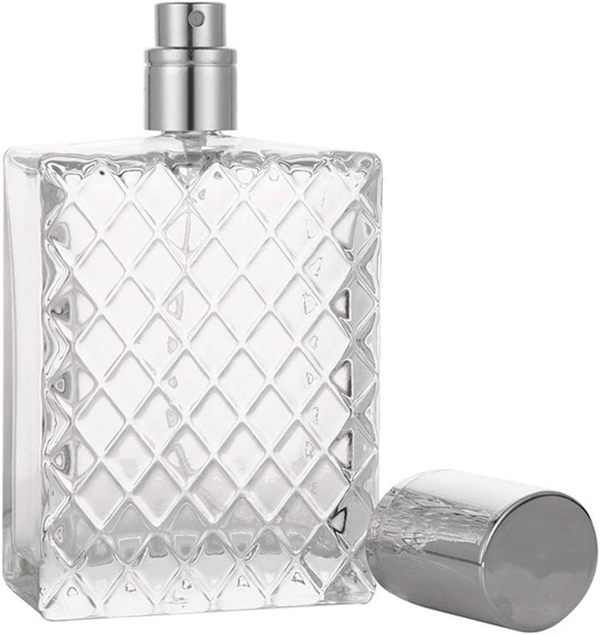 Enslz 100PCS Perfume Samples Mini Bottles with Black Lid Empty