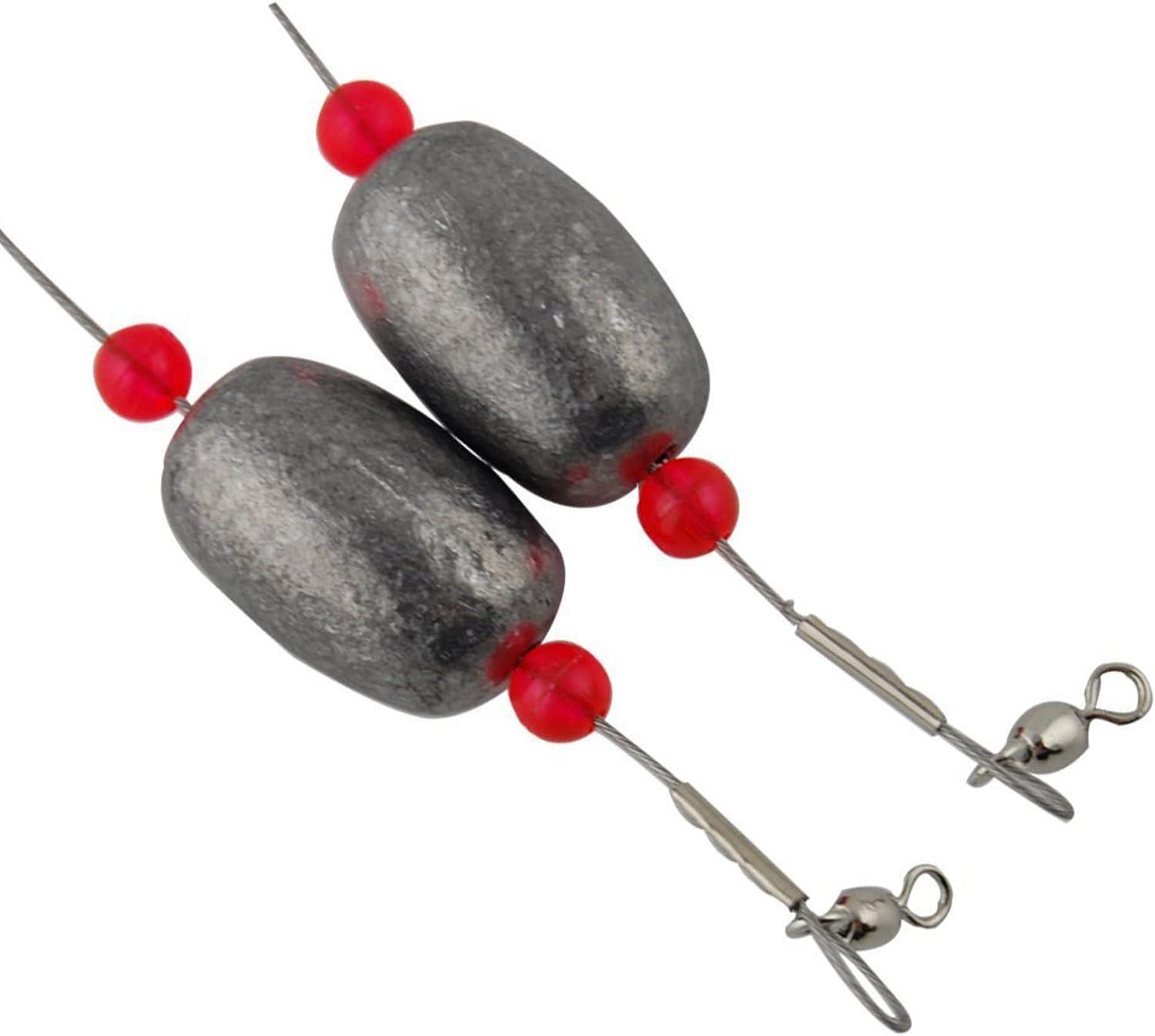 Fishing Egg Sinker Rigs Catfish Rig Ready Rigs with Sinker Jetty Rig