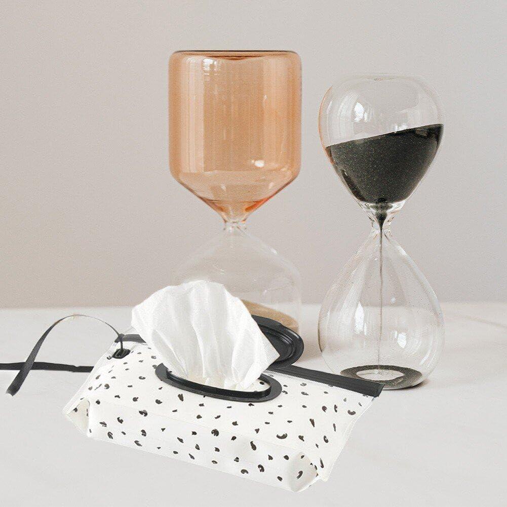 2PCS Wet Wipe Pouch Travel Wipes Case Reusable Wet Wipe Bag Cases