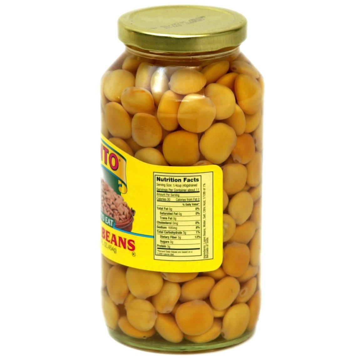 Cento Lupini Beans, (2) 16 oz. Jars