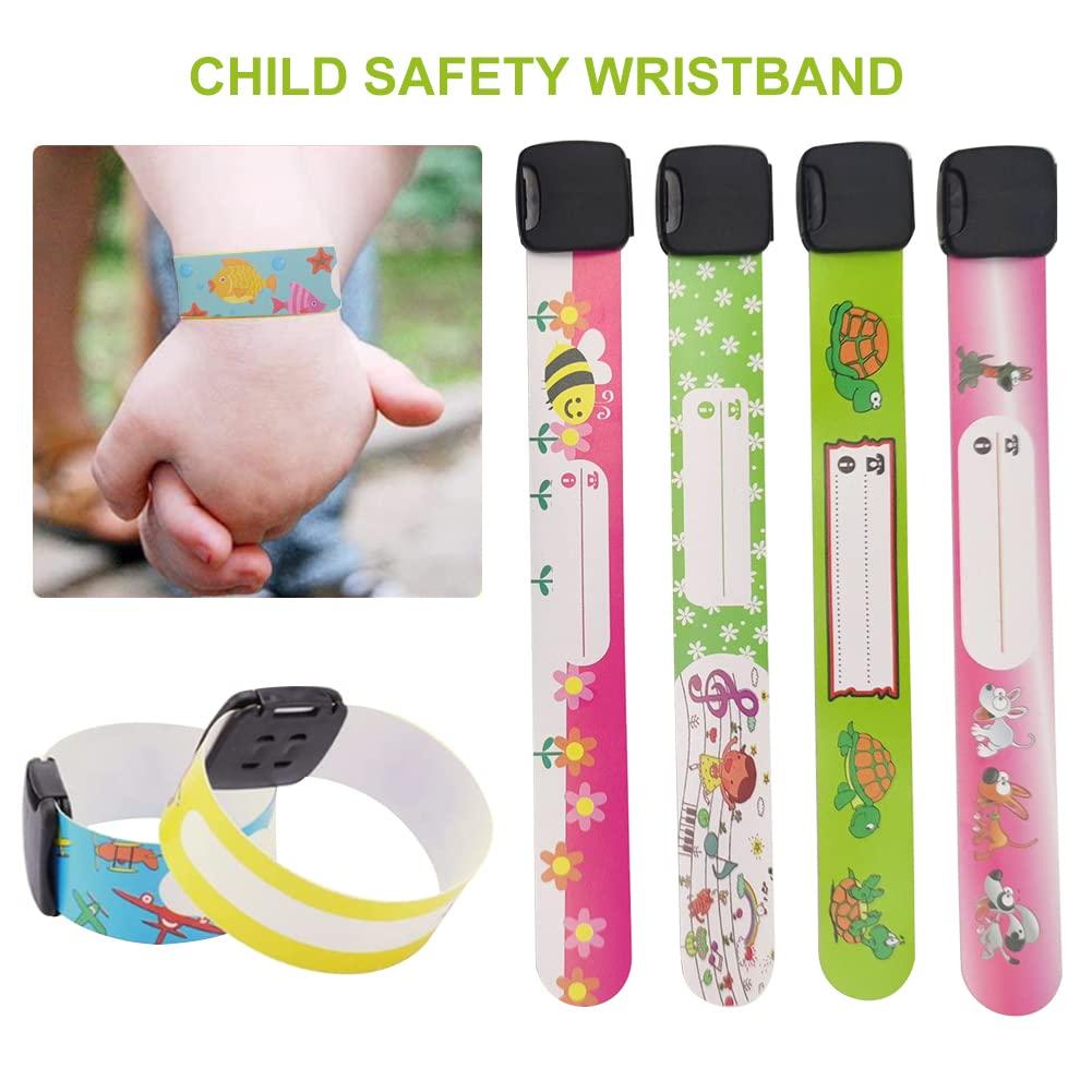 Emergency Bracelets for Children 8PC Safety ID Bracelet Set