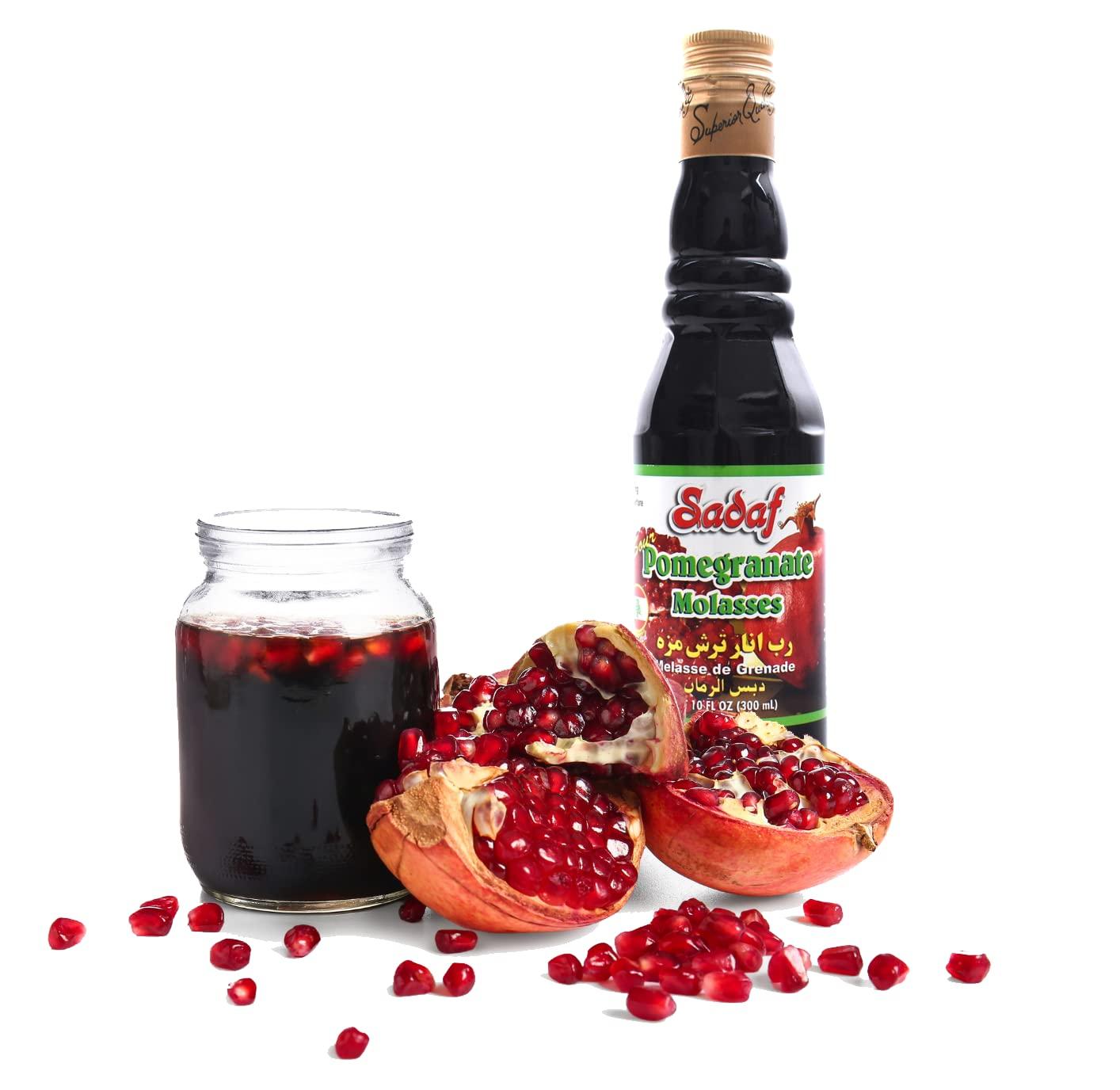 Sadaf Pomegranate Sour Paste 10 fl. oz. Dark Red Pomegranate Molasses