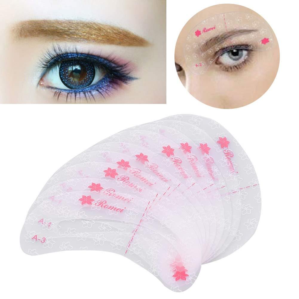 Reusable Eyebrow Templates for Perfect Eyebrow Drawing - Shop Leading ...