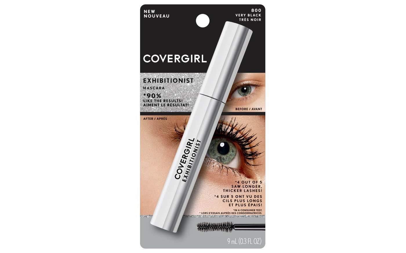 COVERGIRL Exhibitionist Very Black Mascara Bold Definition and Volume