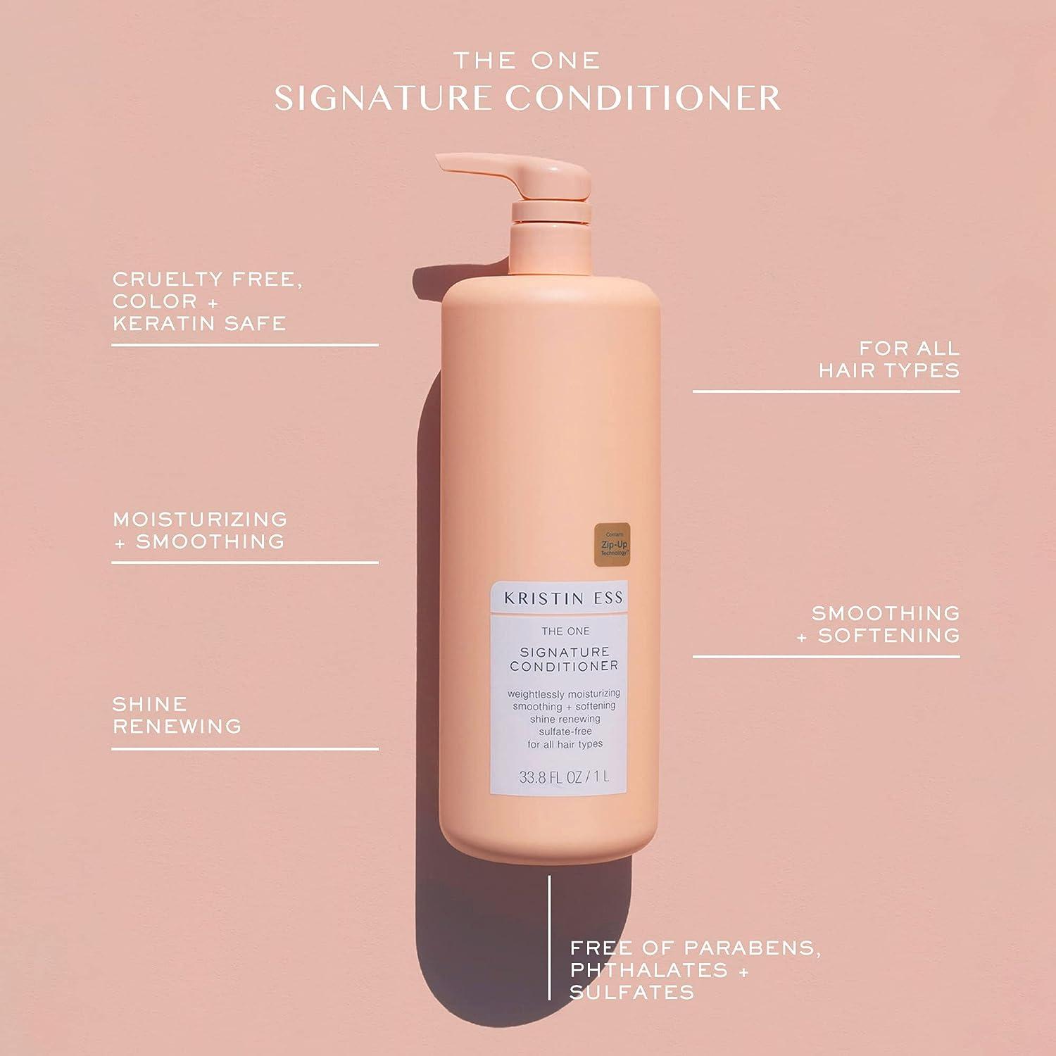 Kristin Ess Hair One Signature Shampoo + Conditioner Bundle Avocado