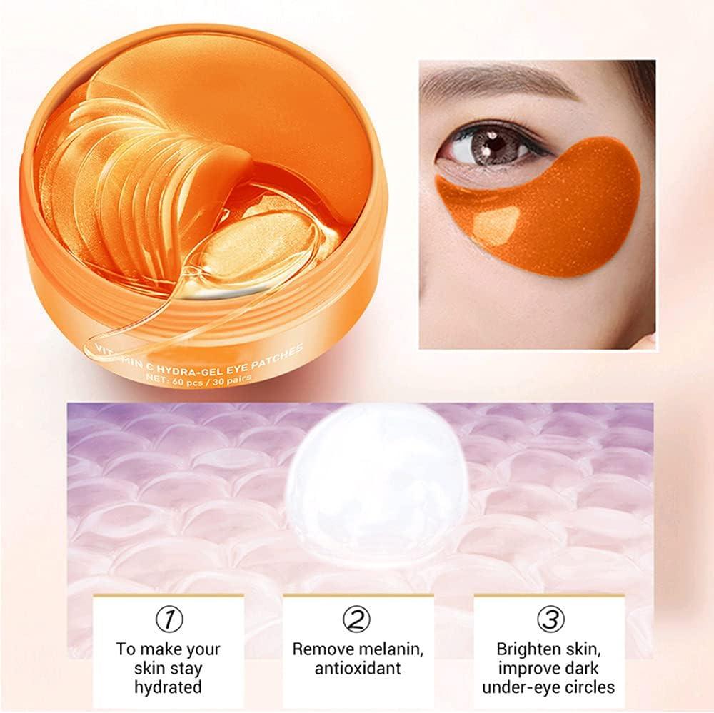 30 pairs VitaminC Under Eye Patches Collagen Patches Eye Masks with