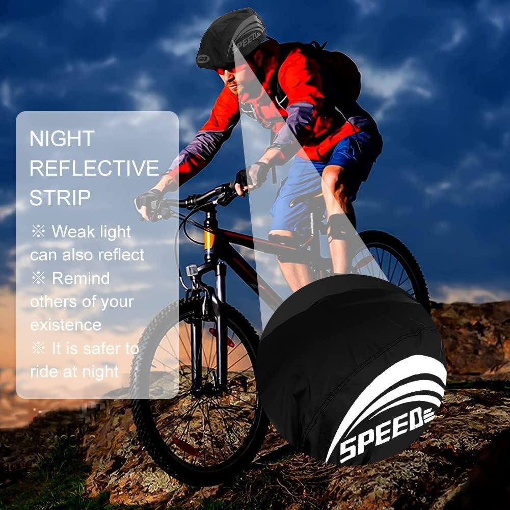 Cyclists Bike Rain Cover While Riding Bicycle Rain Proof Riding