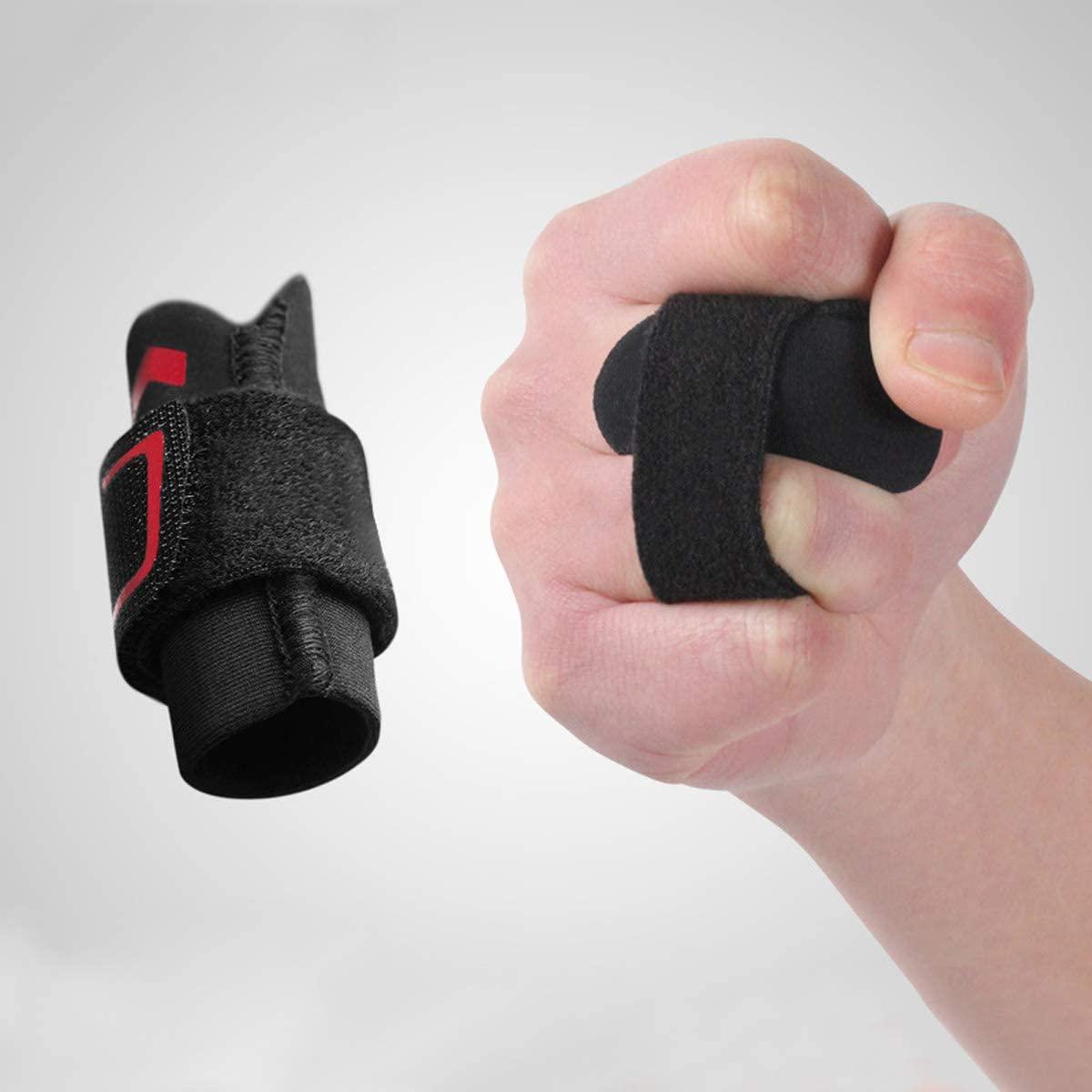 VHOPMORE Neoprene Finger Splint Wraps Adjustable Finger Brace Trigger