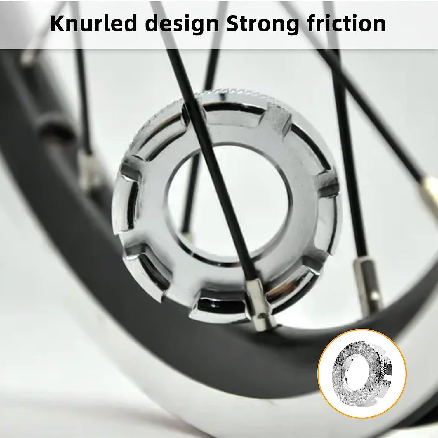 Jawflew Spoke Wrench 8 Way Bike Rim Truing Tool Hard Steel Bicycle