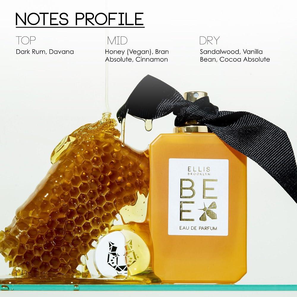 Ellis Brooklyn BEE Eau De Parfum - Gourmand Perfume For Women with