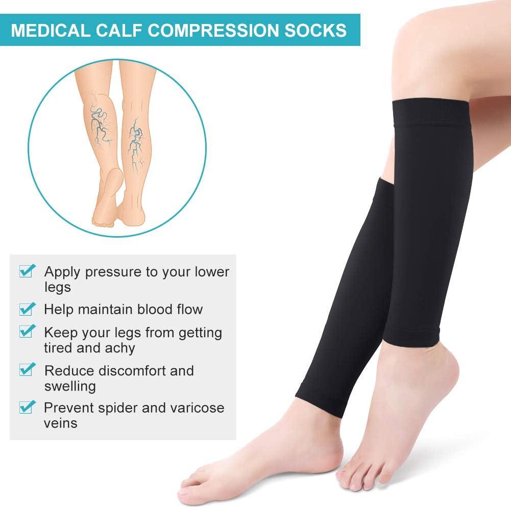 Calf Shin Splint Compression Sleeve Medical Graded 20-30mmHg | Shin Splint  Relief, Swelling Reduction, Blood Circulation