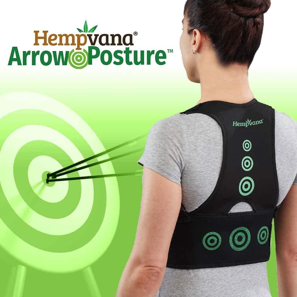 Hempvana Arrow Posture Fully Adjustable Posture Support & Posture