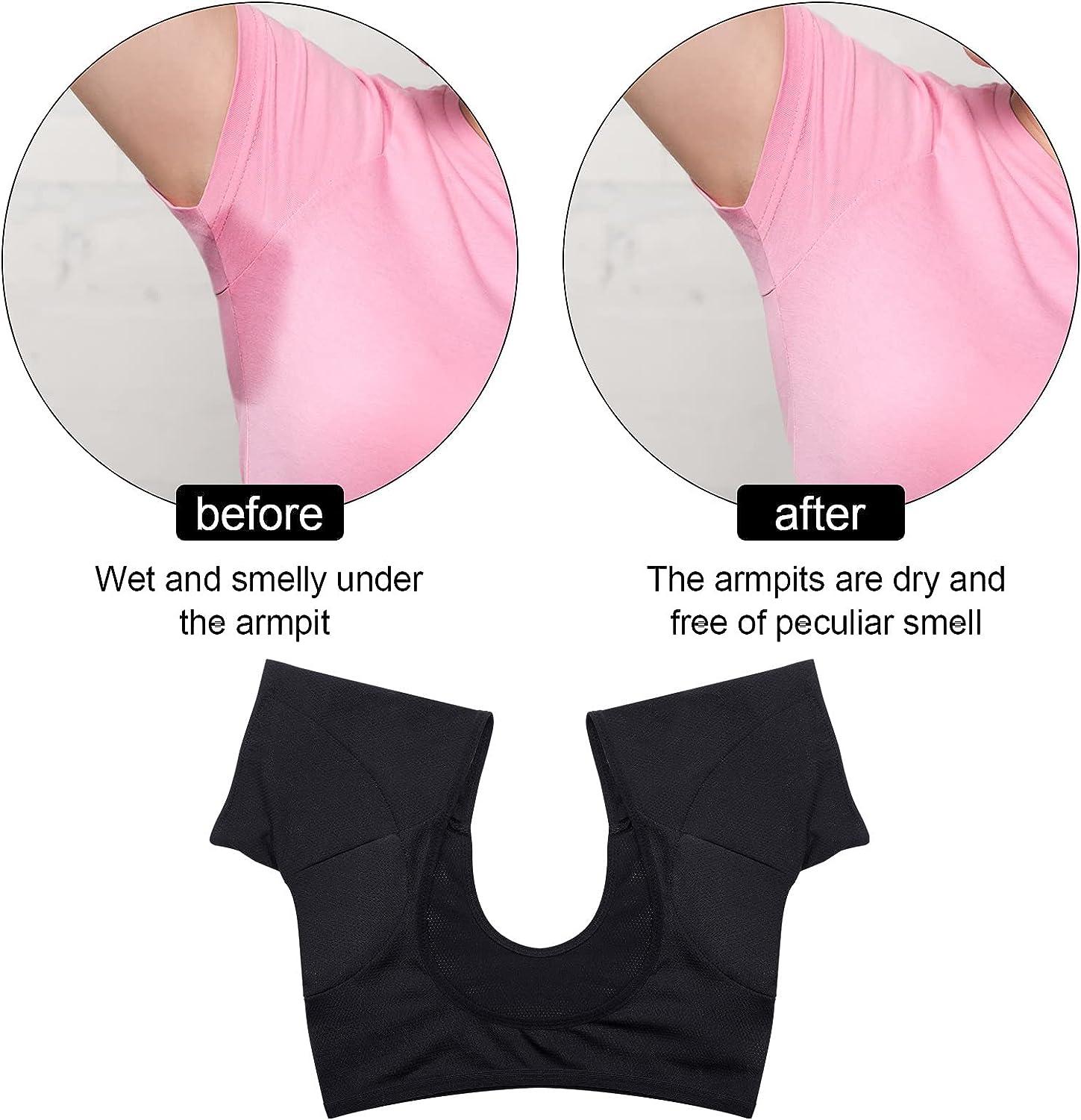 2 Pcs Underarm Sweat Vest Armpit Sweat Proof Shirt Anti Sweat