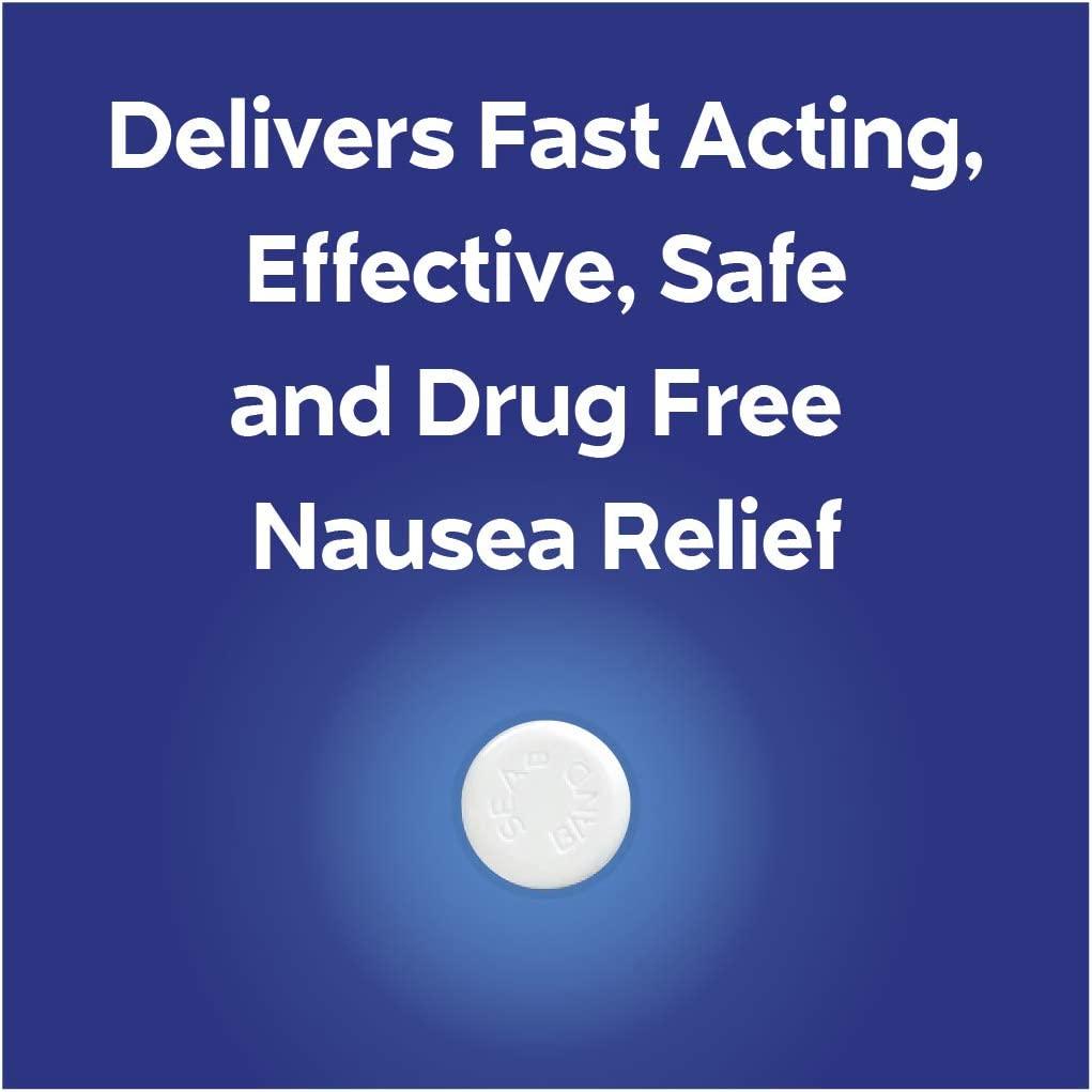 SeaBand AntiNausea Ginger Gum For Motion & Pregnancy Morning Sickness