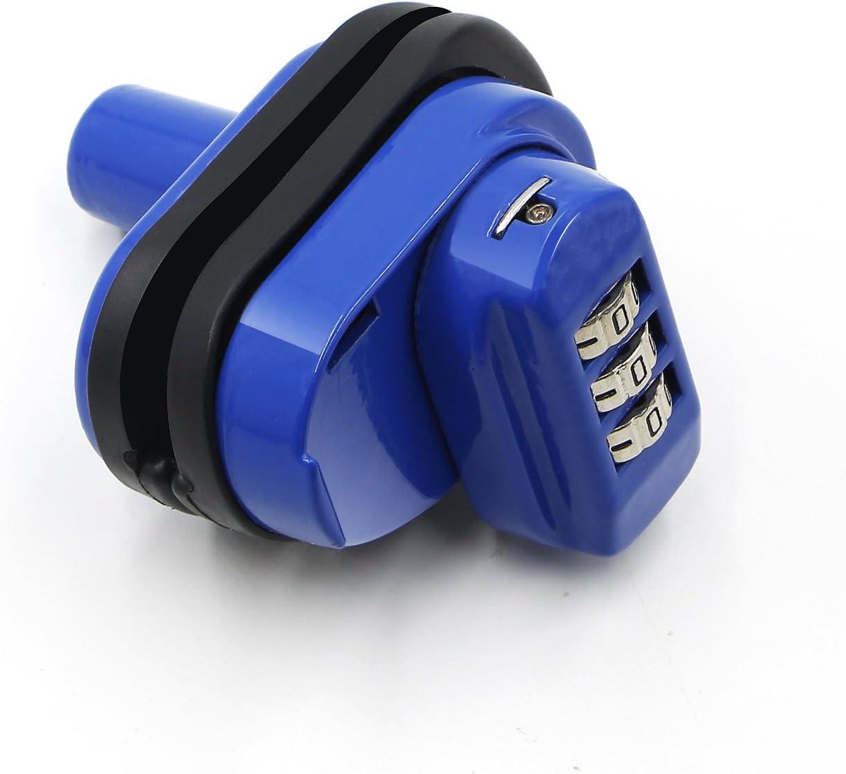 RioRand Trigger Lock 3 Digit Combination Gun Lock Gun Trigger Lock Accessories Blue 5PCS