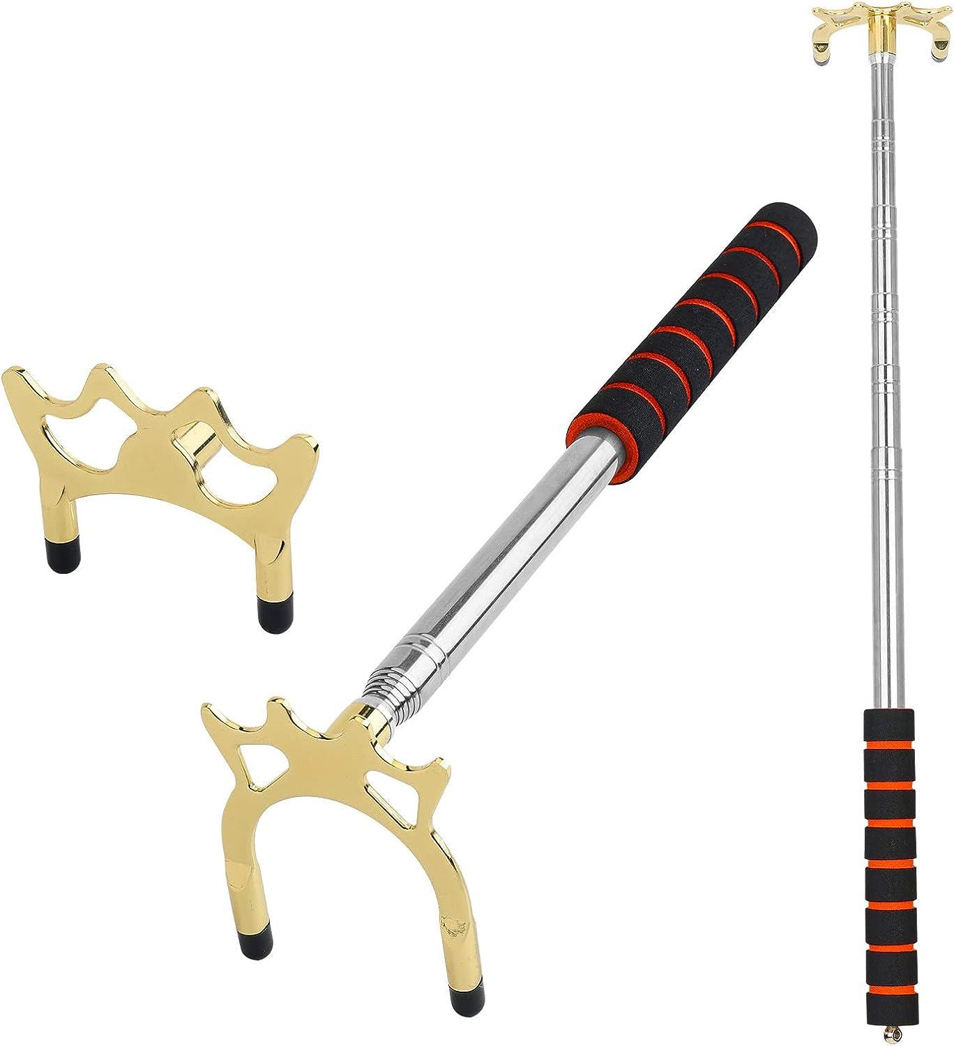 MXiiXM Retractable Billiards Pool Bridge Stick with 2 Style Replaceable