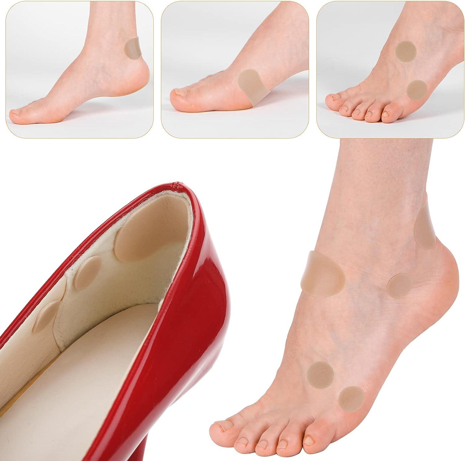 Sibba Moleskin Tape Foot Care Patches 8 Sheets of Adhesive Foam Blister Pads for Men and Women