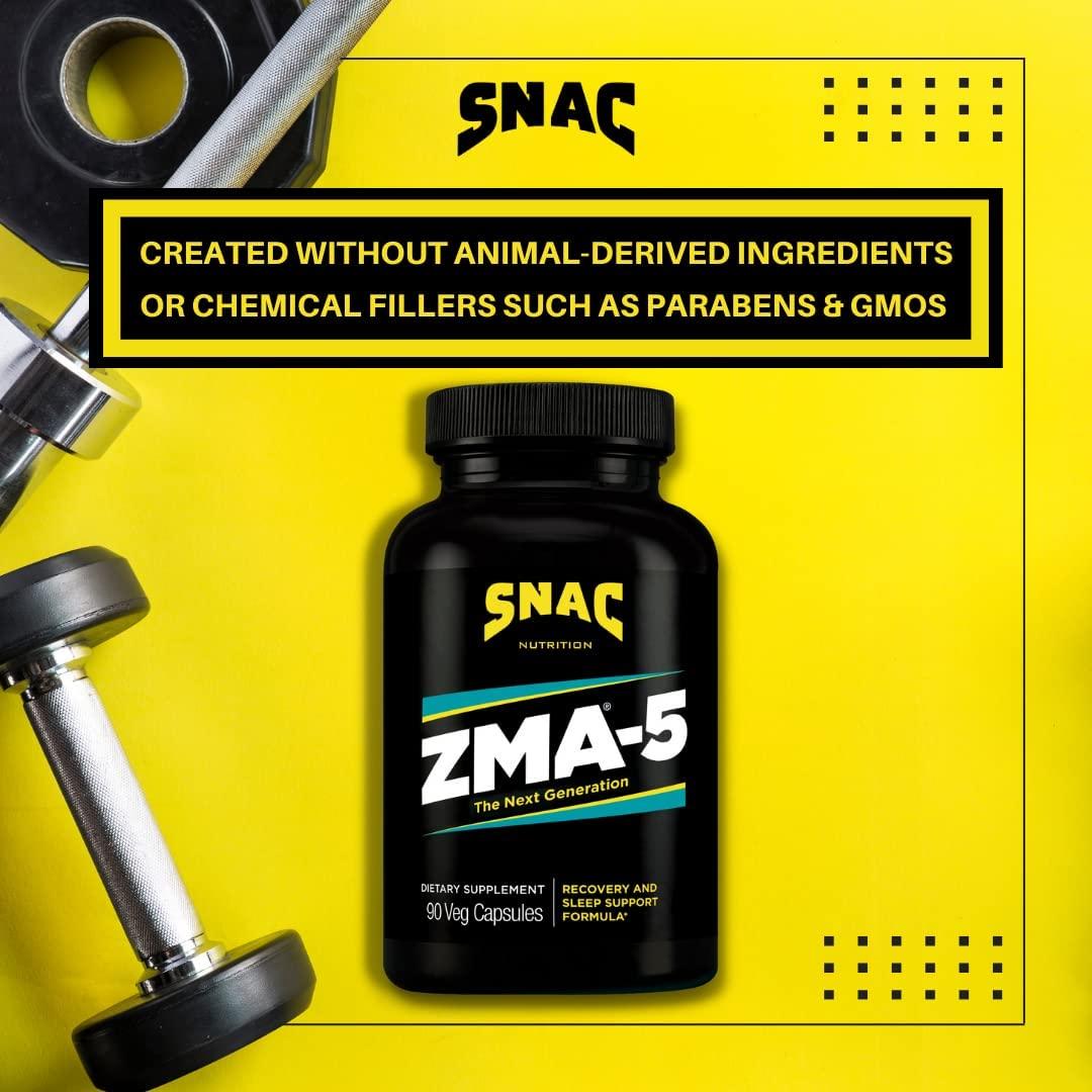 SNAC ZMA5 Sleep Aid Supplement Muscle Recovery, Growth, Immune