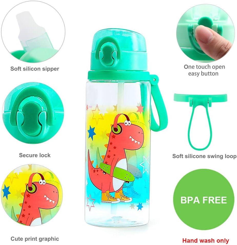 Hot Sale Leak Proof Easy Clean Reusable Drinking 700ml Cute Water Bottle  School Kids with Sticker - China Water Bottle and Straw Water Bottle price