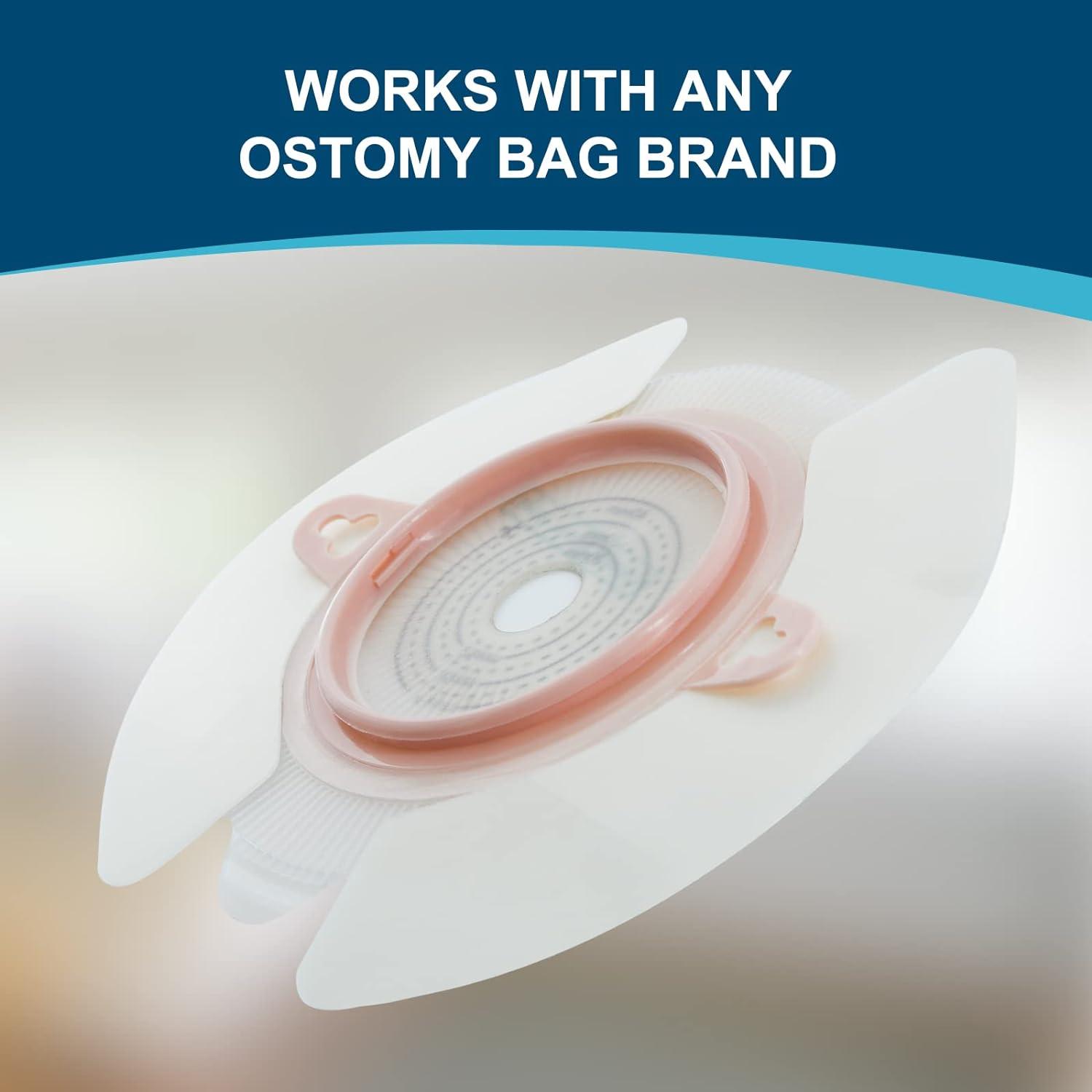 VLOOKUP Ostomy Barrier Strips Pack of 20 Elastic Barrier Strips for