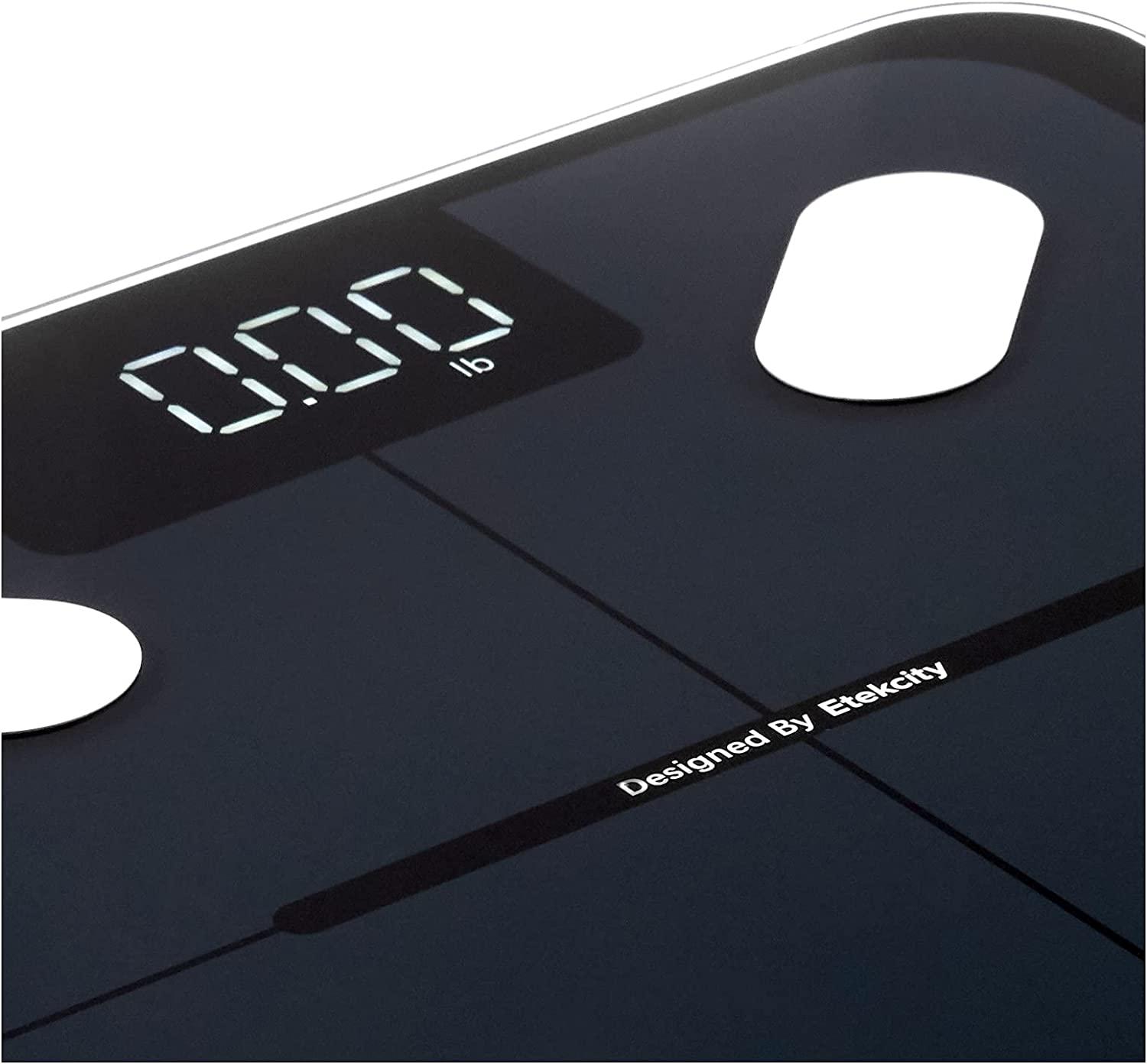 Etekcity Smart Scale for Body Weight and Fat, Digital Bathroom Scale