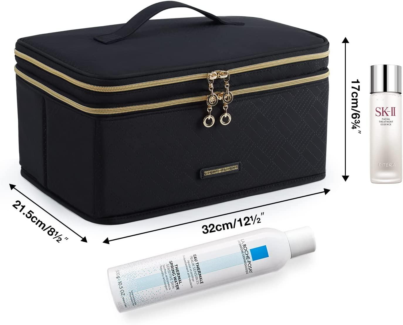 Makeup Case, LIGHT FLIGHT Travel Makeup Bag Cosmet