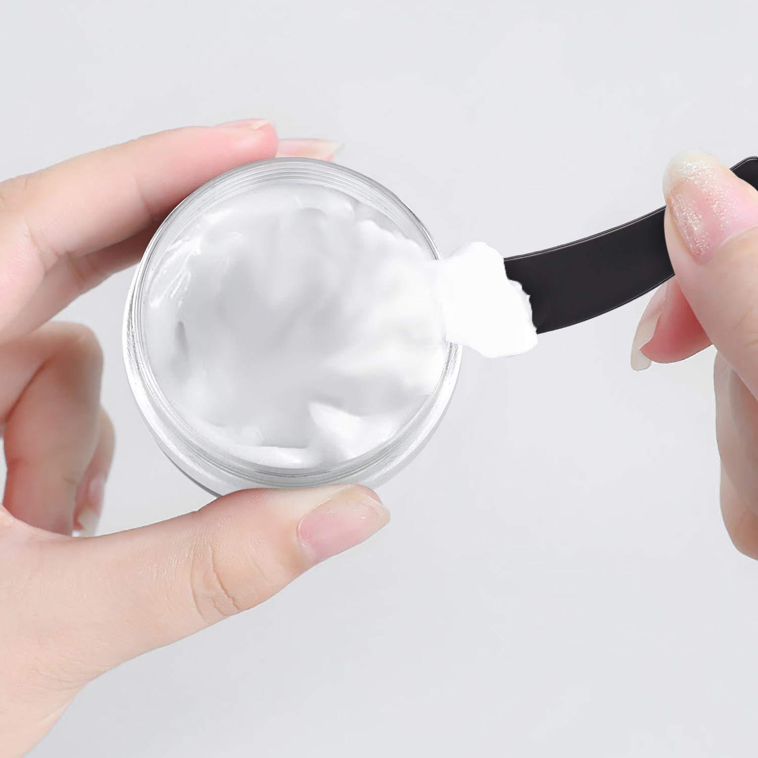 100 Pieces Cream Jars with Lids and Makeup Spoon 20 Grams Empty Jars