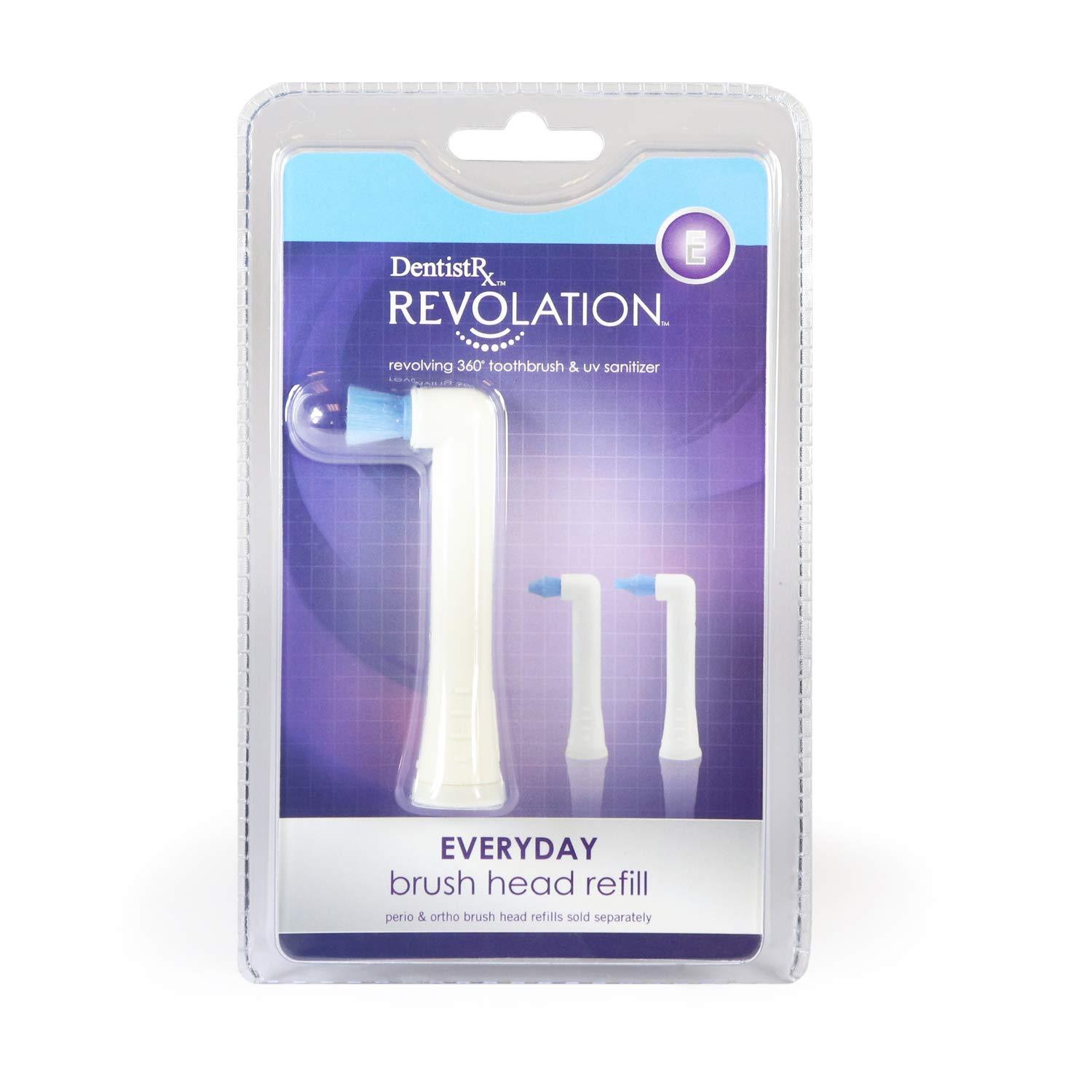 DentistRx Revolation Everyday Brush Head Refill 1 ea