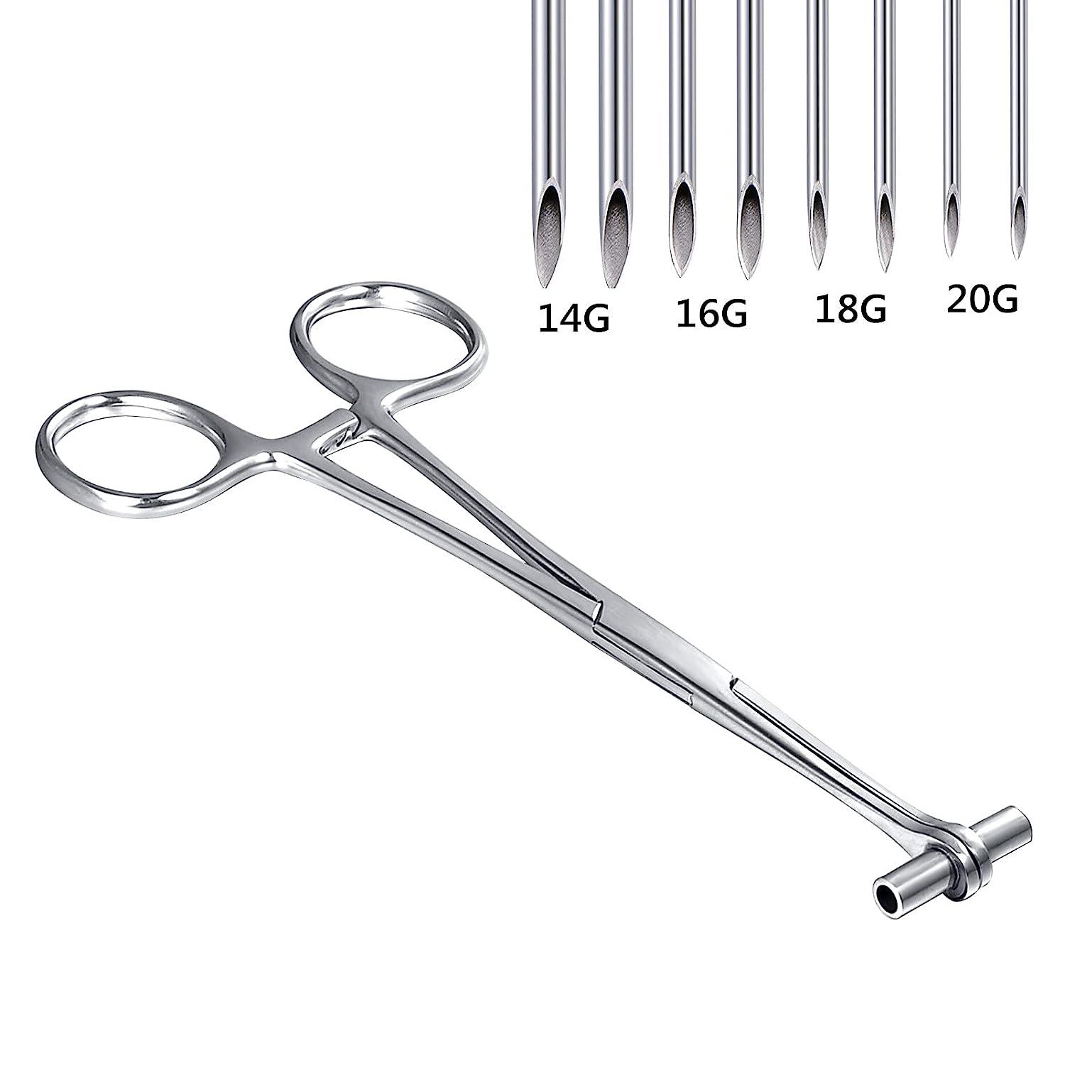Body Piercing Tool Kit - Forceps, Clamps & Pliers For Piercing Or Jewelry Making