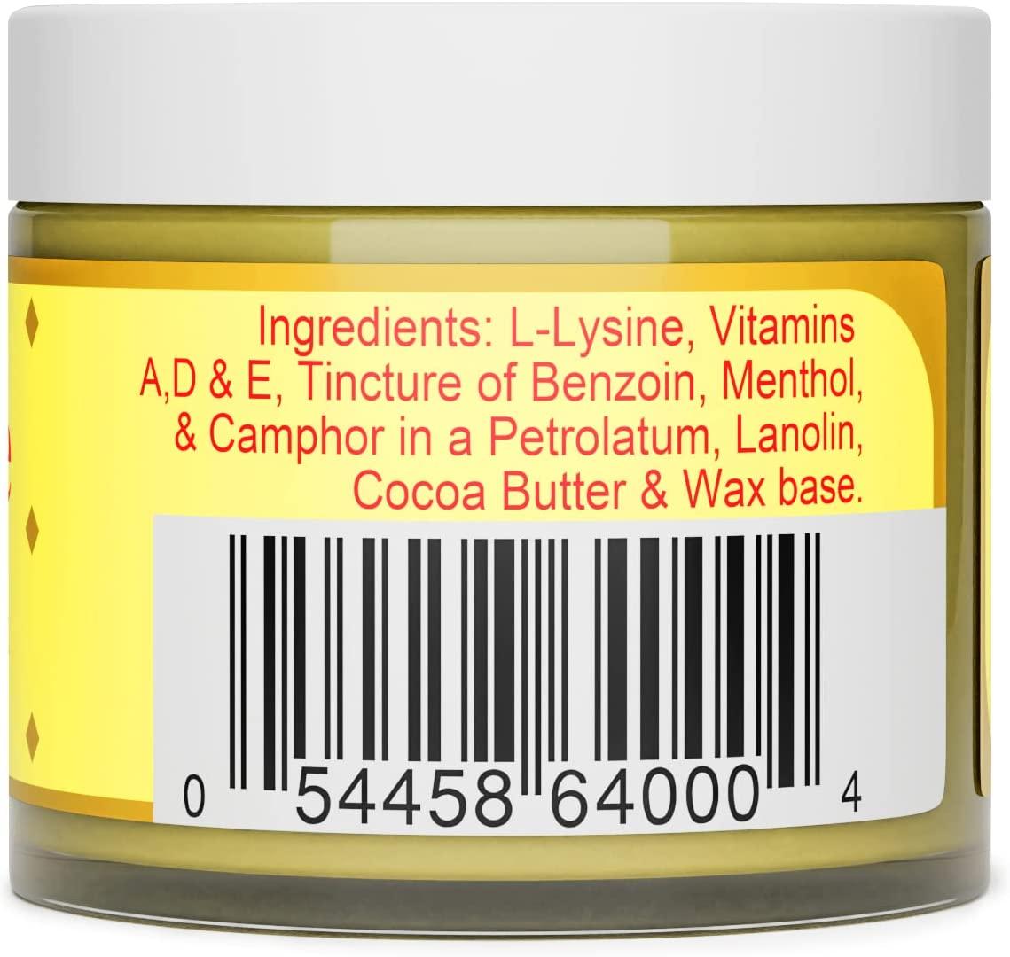 Basic Brands LLysine Ointment, Fever Blister Relief, Soothes Chapped