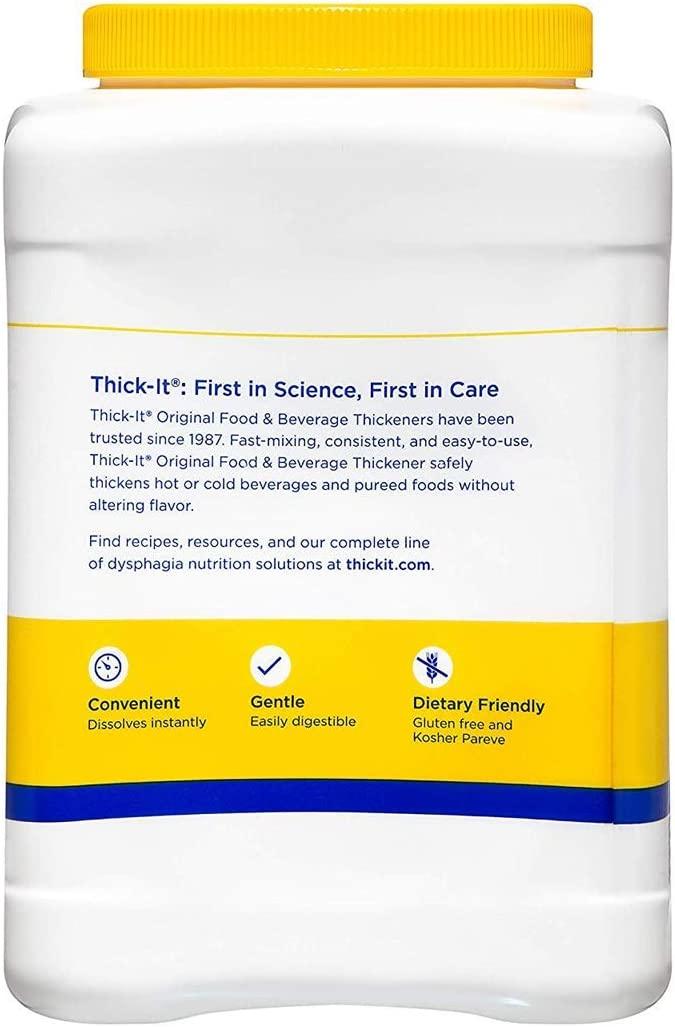 Thick It Food Thickener 36oz Case of 6 Bulk Pack for Thickening
