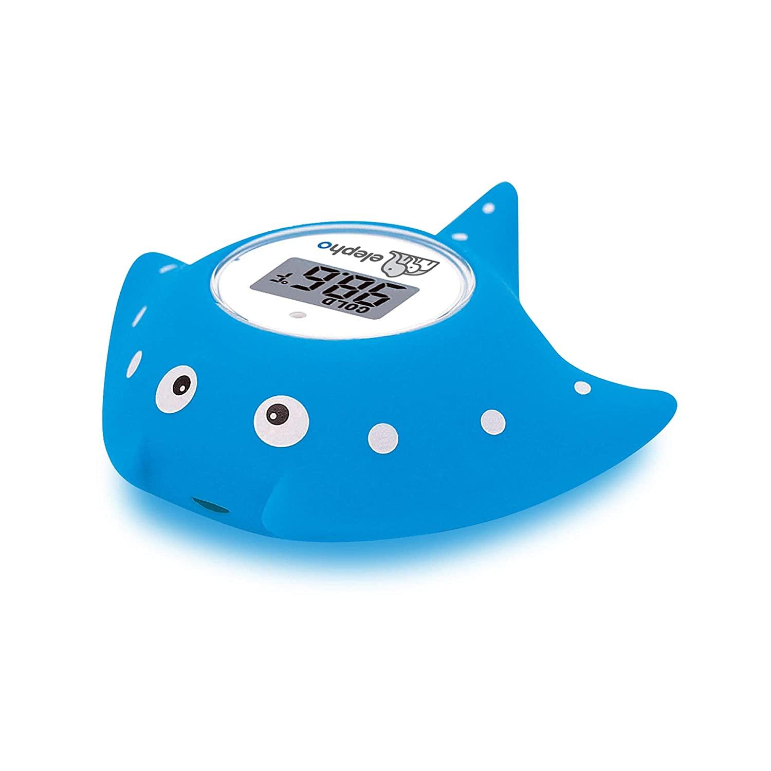 Elepho eFloat Digital Baby Thermometer for Bathtub Accurately Monitors Water & Room