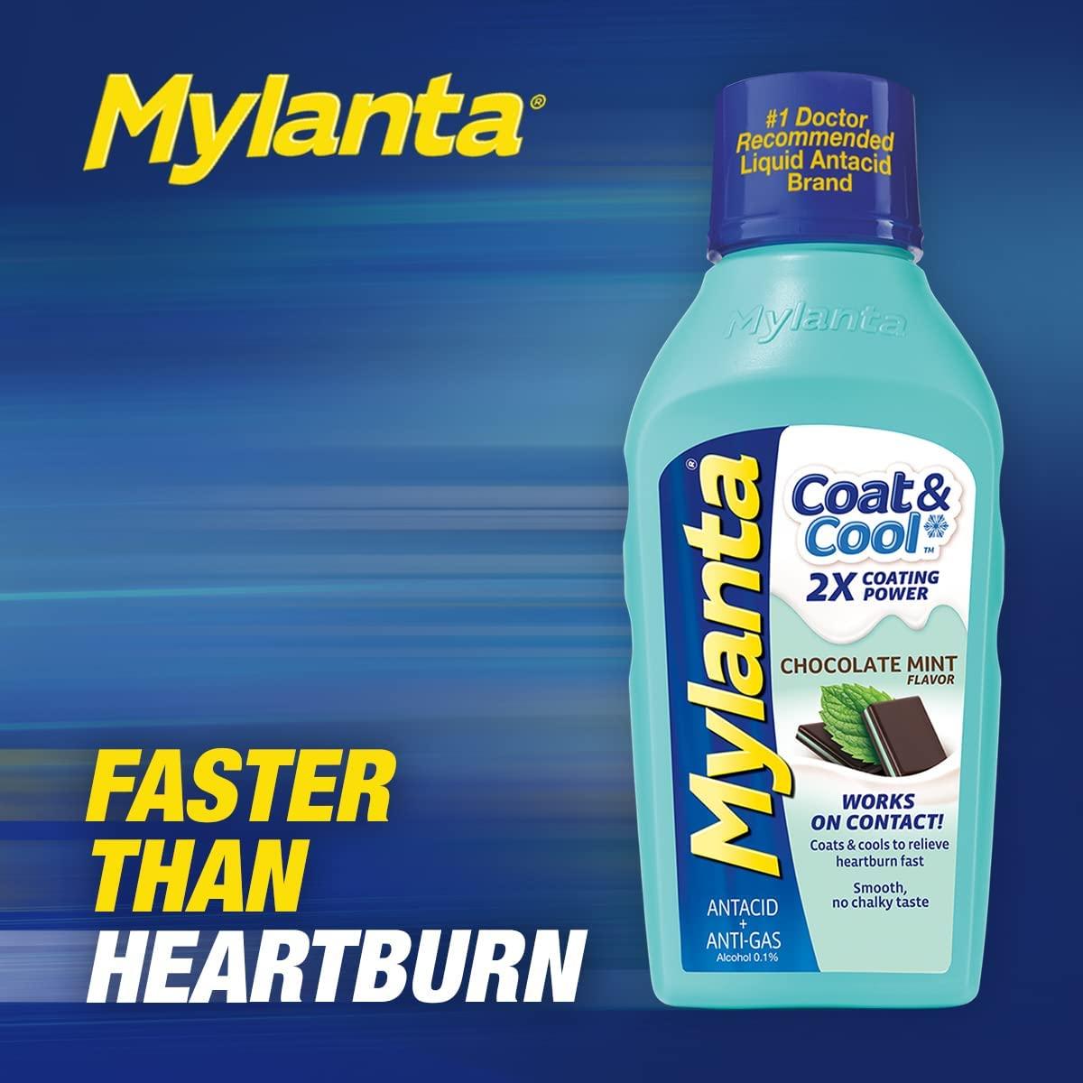 Mylanta Tonight® Liquid Heartburn Medicine